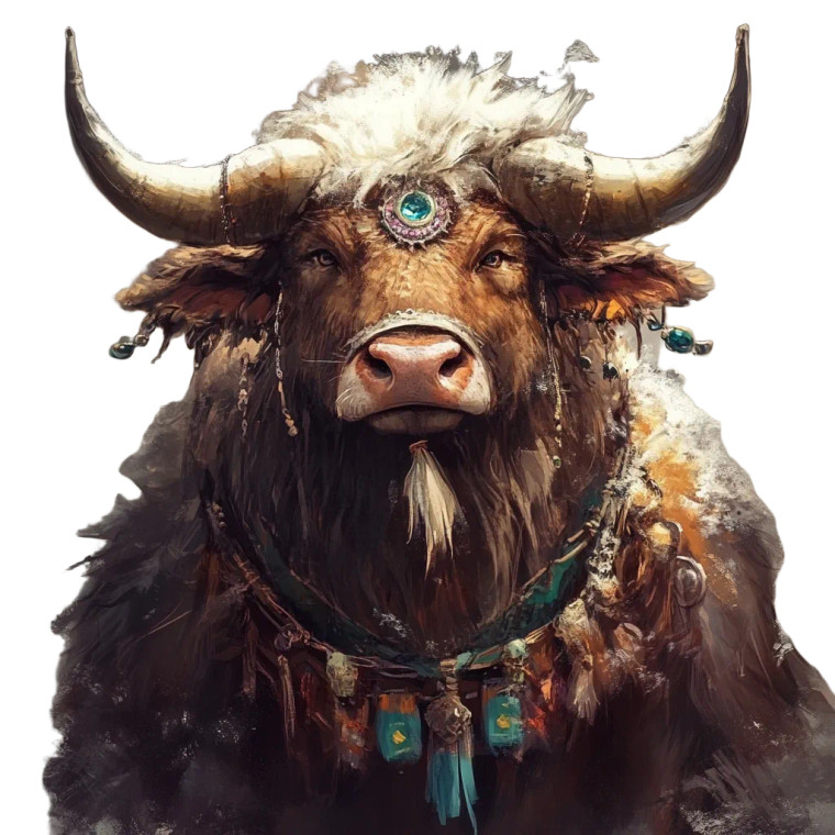 Tauren Vinyl Car Decal Sticker – Waterproof & UV-Resistant 8"