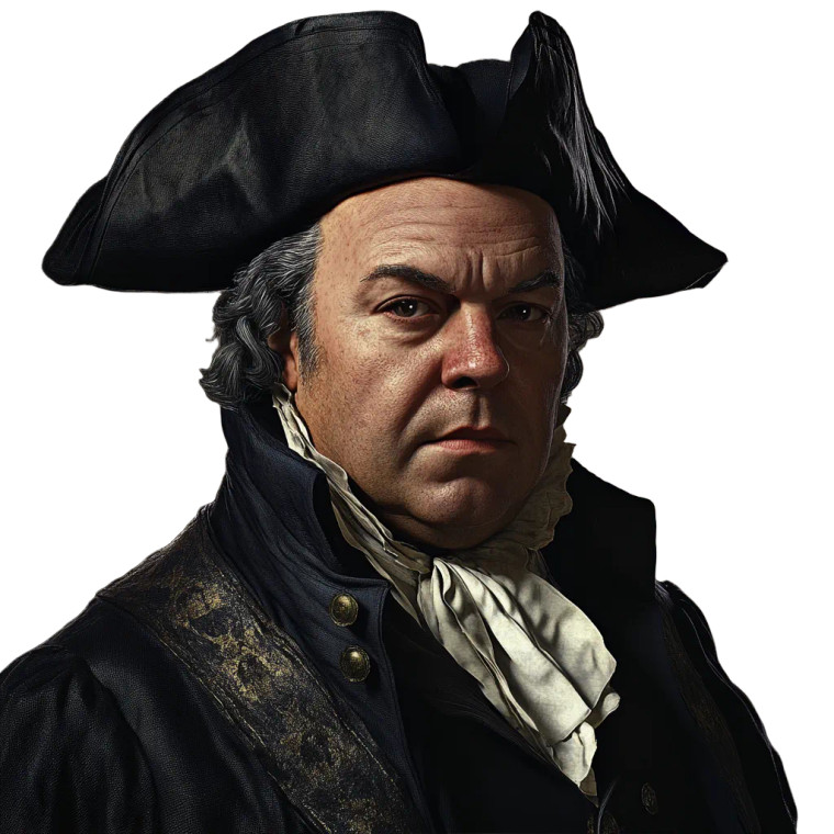Paul Revere Render Vinyl Car Decal Sticker – Waterproof & UV-Resistant 8"