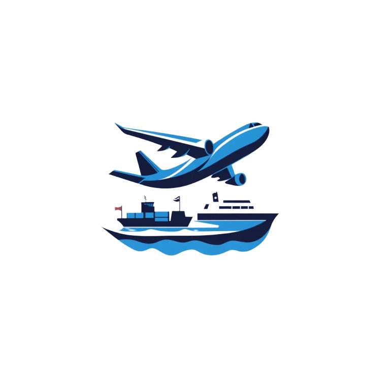 Logistics Logo V3 Vinyl Car Decal Sticker – Waterproof & UV-Resistant 8"