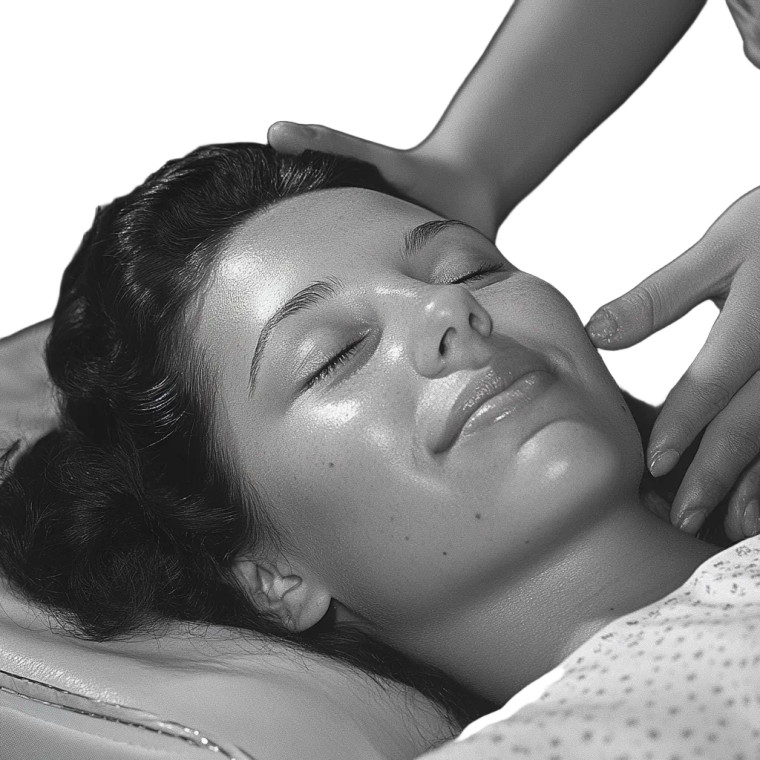 Relaxing Massage Moment Vinyl Car Decal Sticker – Waterproof & UV-Resistant 8"