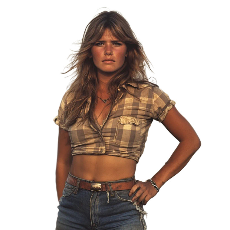 Defiant Appalachian Woman Vinyl Car Decal Sticker – Waterproof & UV-Resistant 8"