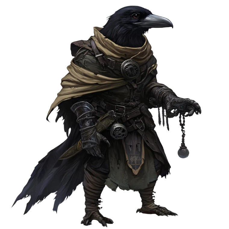 Black Kenku Rogue Vinyl Car Decal Sticker – Waterproof & UV-Resistant 8"