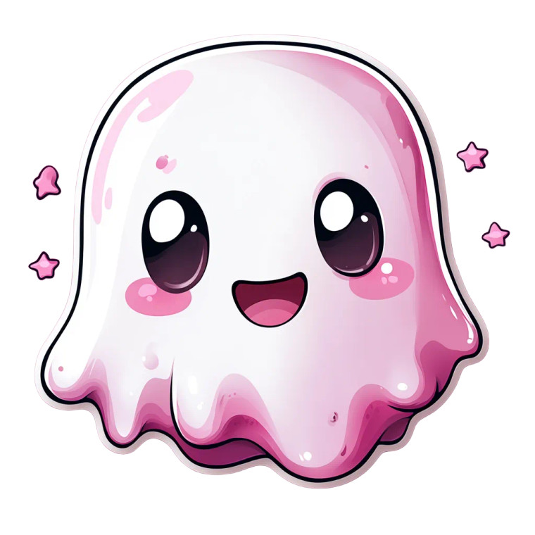 Kawaii Chibi Sticker V2 Vinyl Car Decal Sticker – Waterproof & UV-Resistant 8"