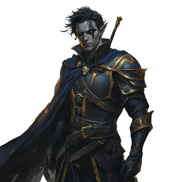 Elf Rogue Sorcerer Vinyl Car Decal Sticker – Waterproof & UV-Resistant 8"