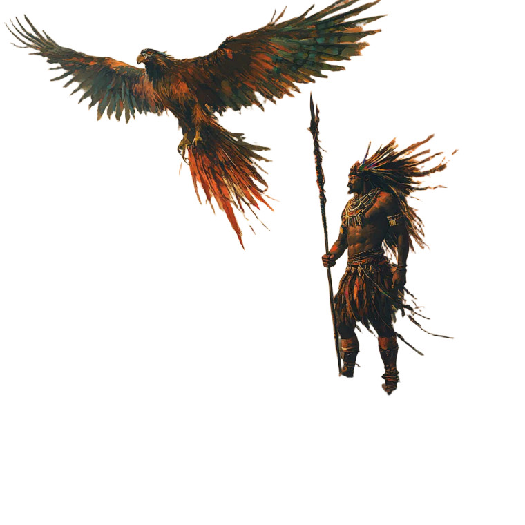 Sacred Warrior Encounter Vinyl Car Decal Sticker – Waterproof & UV-Resistant 8"