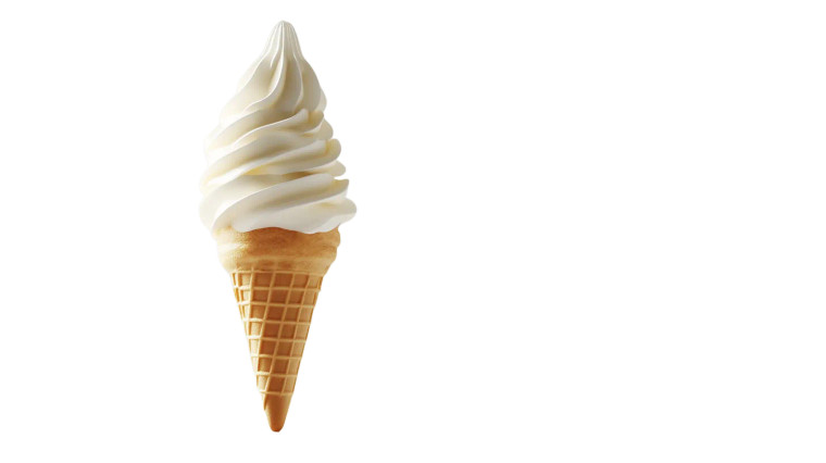 Soft Serve Elegance Vinyl Car Decal Sticker – Waterproof & UV-Resistant 8"