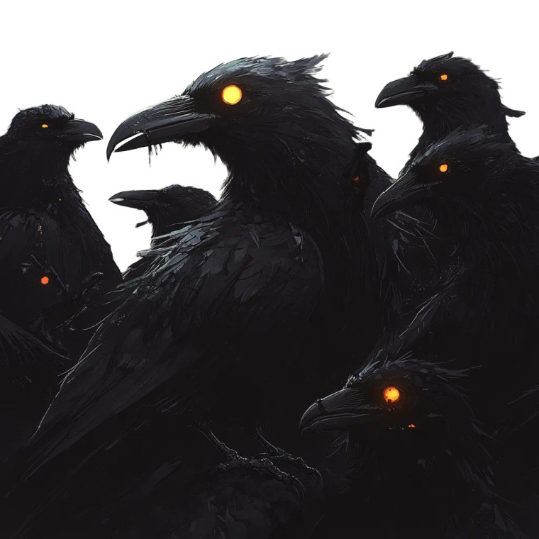 Epic Anime Crows Vinyl Car Decal Sticker – Waterproof & UV-Resistant 8"