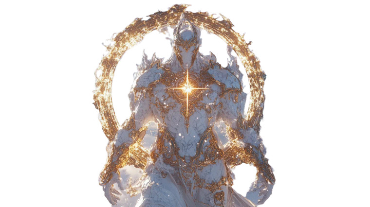 Divine Marble Guardian Vinyl Car Decal Sticker – Waterproof & UV-Resistant 8"