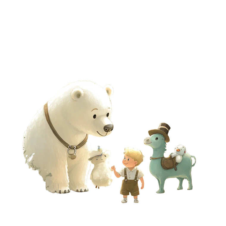 Enchanted Forest Friends Vinyl Car Decal Sticker – Waterproof & UV-Resistant 8"