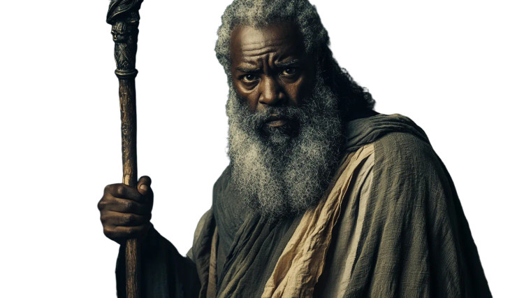 Mighty Moses Vinyl Car Decal Sticker – Waterproof & UV-Resistant 8"