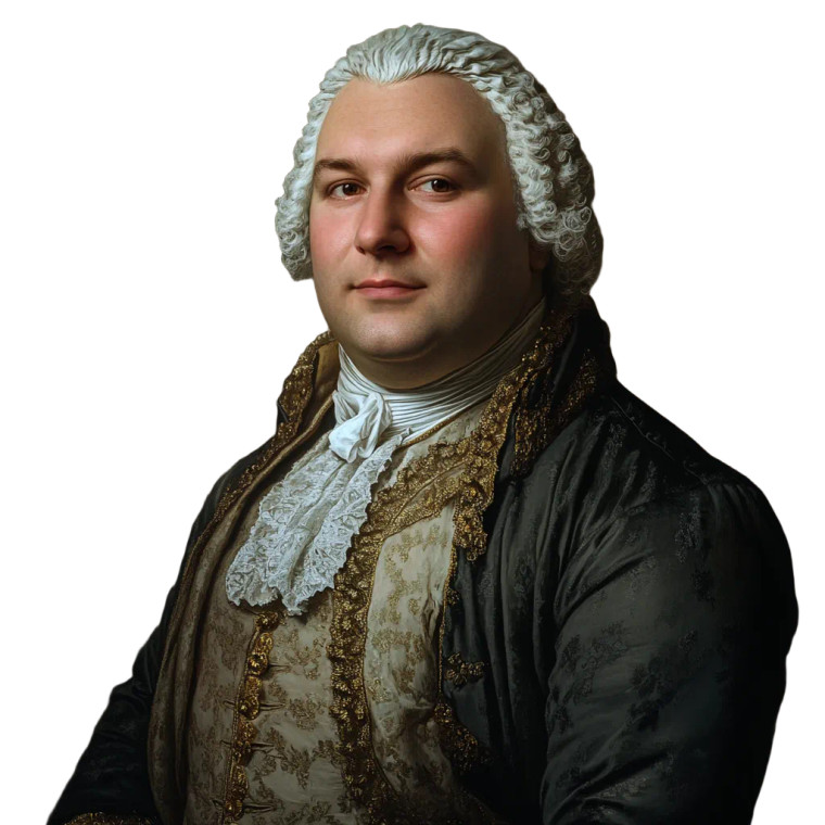 18Th Century Nobleman V2 Vinyl Car Decal Sticker – Waterproof & UV-Resistant 8"