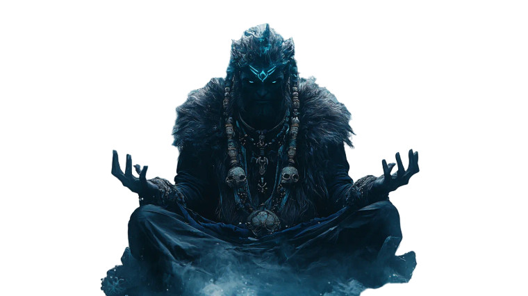 Dark Shaman Boss Vinyl Car Decal Sticker – Waterproof & UV-Resistant 8"