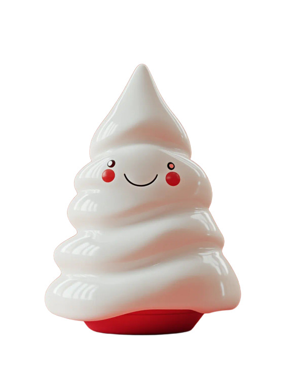 Cute Christmas Tree Vinyl Car Decal Sticker – Waterproof & UV-Resistant 8"