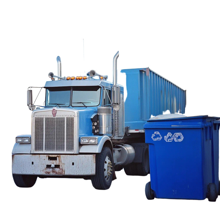 Big Truck Vinyl Car Decal Sticker – Waterproof & UV-Resistant 8"