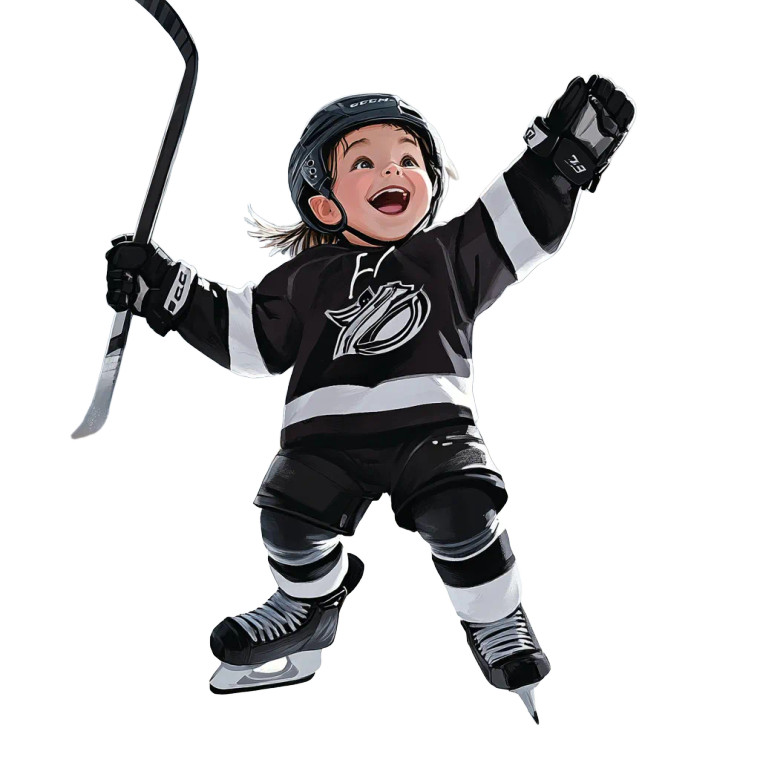 Celebratory Young Skater Vinyl Car Decal Sticker – Waterproof & UV-Resistant 8"