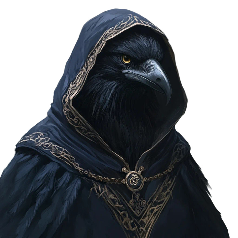 Kenku Sorcerer V2 Vinyl Car Decal Sticker – Waterproof & UV-Resistant 8"