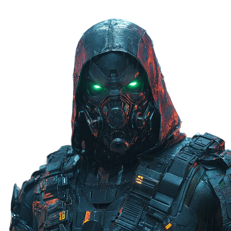 Cyberpunk Bane Villain Vinyl Car Decal Sticker – Waterproof & UV-Resistant 8"