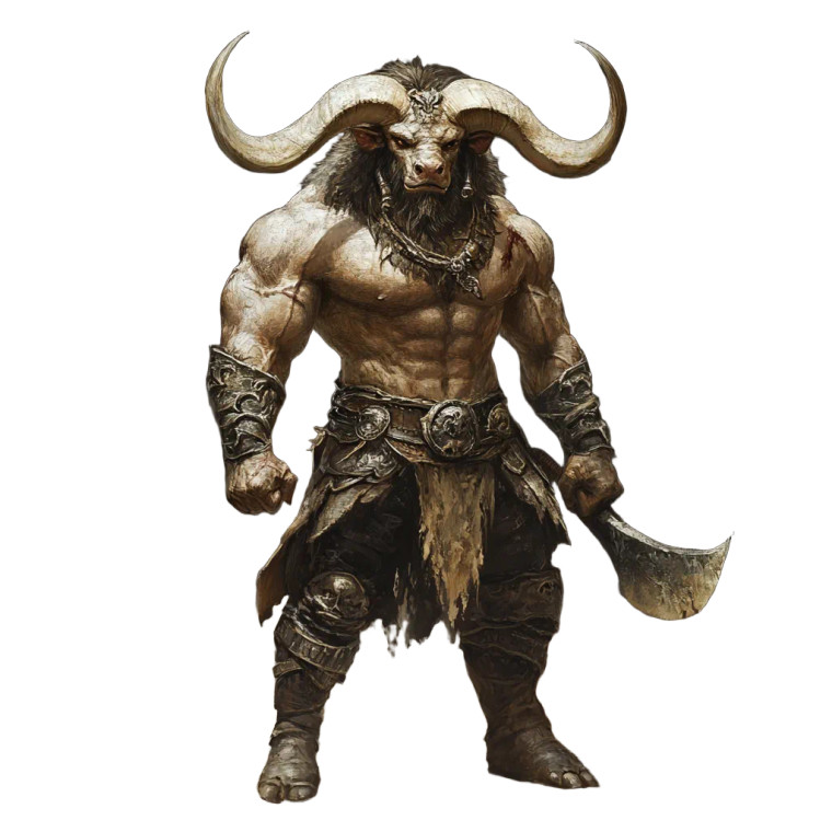 Minotaur V5 Vinyl Car Decal Sticker – Waterproof & UV-Resistant 8"