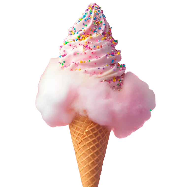 Delicious Ice Cream Cone Vinyl Car Decal Sticker – Waterproof & UV-Resistant 8"