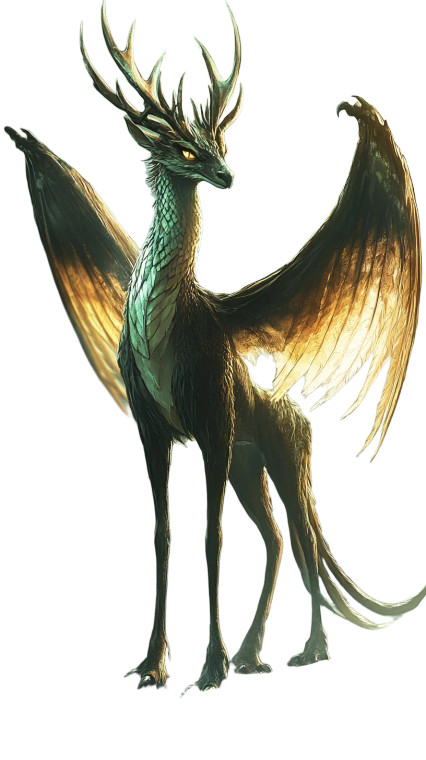 Majestic Hybrid Creature V2 Vinyl Car Decal Sticker – Waterproof & UV-Resistant 8"