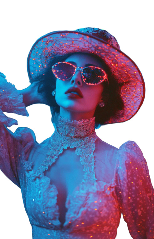 Circus Ringleader Portrait Vinyl Car Decal Sticker – Waterproof & UV-Resistant 8"