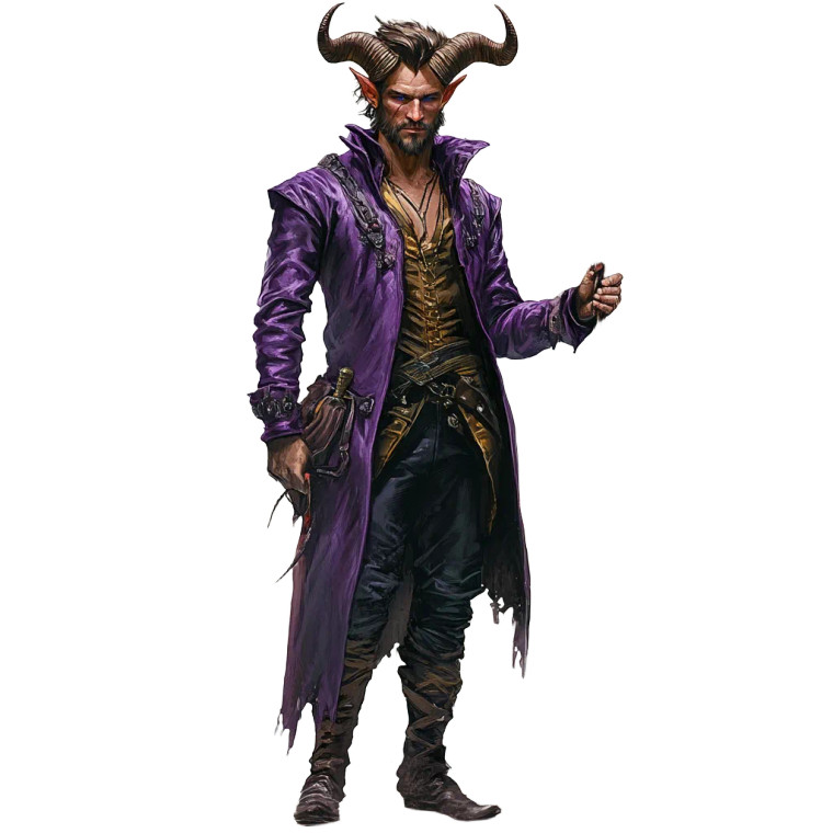 Sorcerer Satyr Vinyl Car Decal Sticker – Waterproof & UV-Resistant 8"