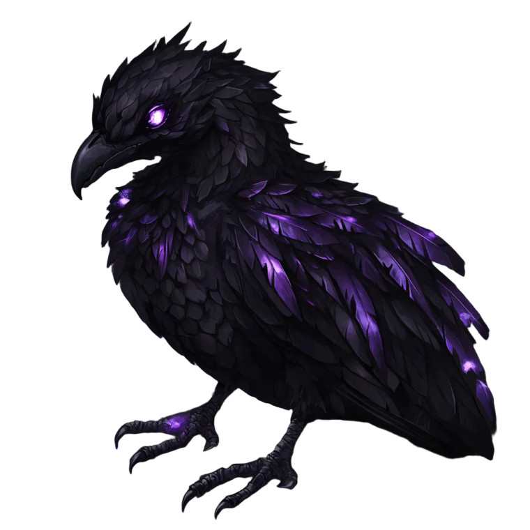 Raven Dragon Vinyl Car Decal Sticker – Waterproof & UV-Resistant 8"