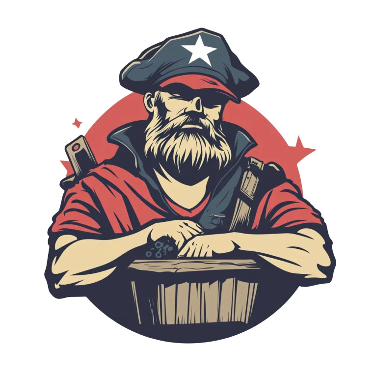 Clean Militant Logo Vinyl Car Decal Sticker – Waterproof & UV-Resistant 8"