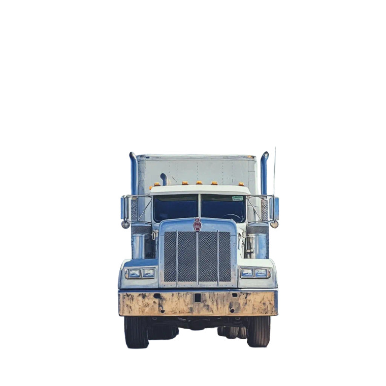 Big Truck V2 Vinyl Car Decal Sticker – Waterproof & UV-Resistant 8"