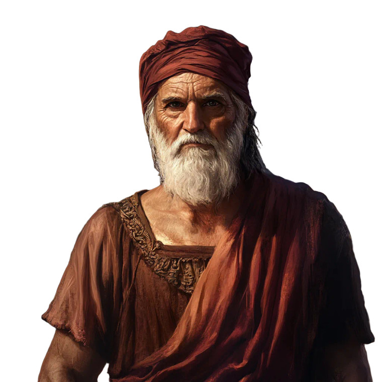 Ancient Greek Sailor Vinyl Car Decal Sticker – Waterproof & UV-Resistant 8"