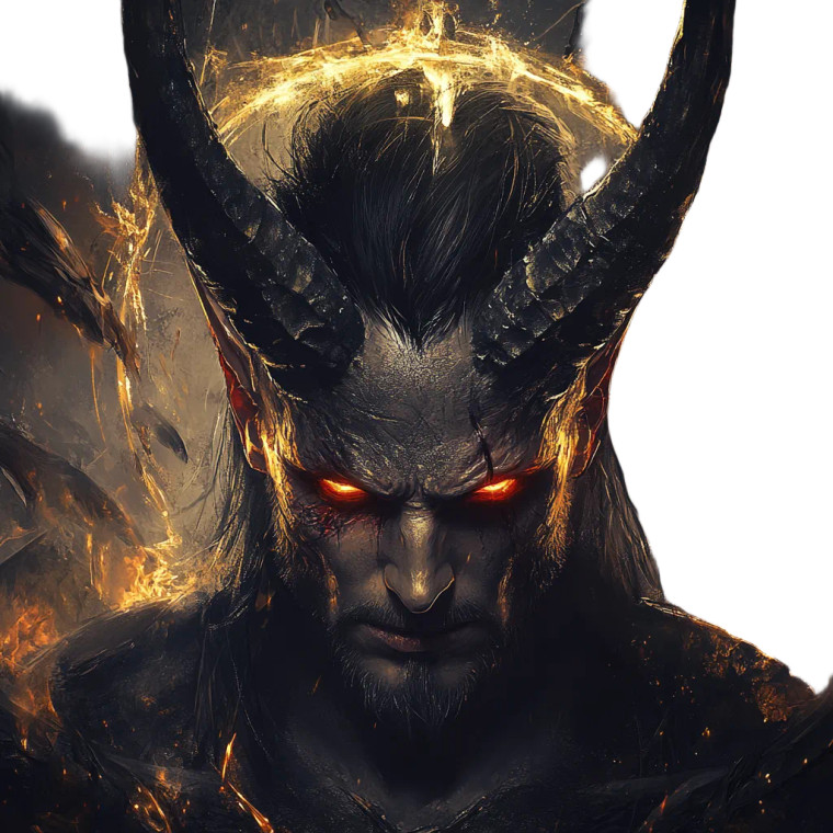 Fallen Angel Portrait V5 Vinyl Car Decal Sticker – Waterproof & UV-Resistant 8"