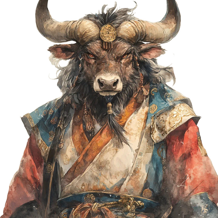 Minotaur Barbarian V5 Vinyl Car Decal Sticker – Waterproof & UV-Resistant 8"