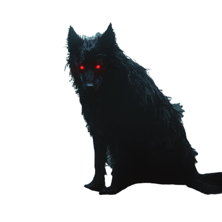 Ghost Revenant Dog Vinyl Car Decal Sticker – Waterproof & UV-Resistant 8"