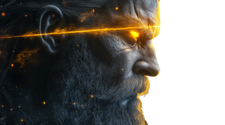 Odin In Thought Vinyl Car Decal Sticker – Waterproof & UV-Resistant 8"