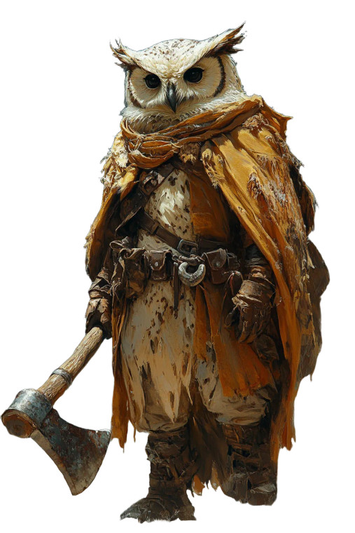 Elegant Owl Creature Vinyl Car Decal Sticker – Waterproof & UV-Resistant 8"