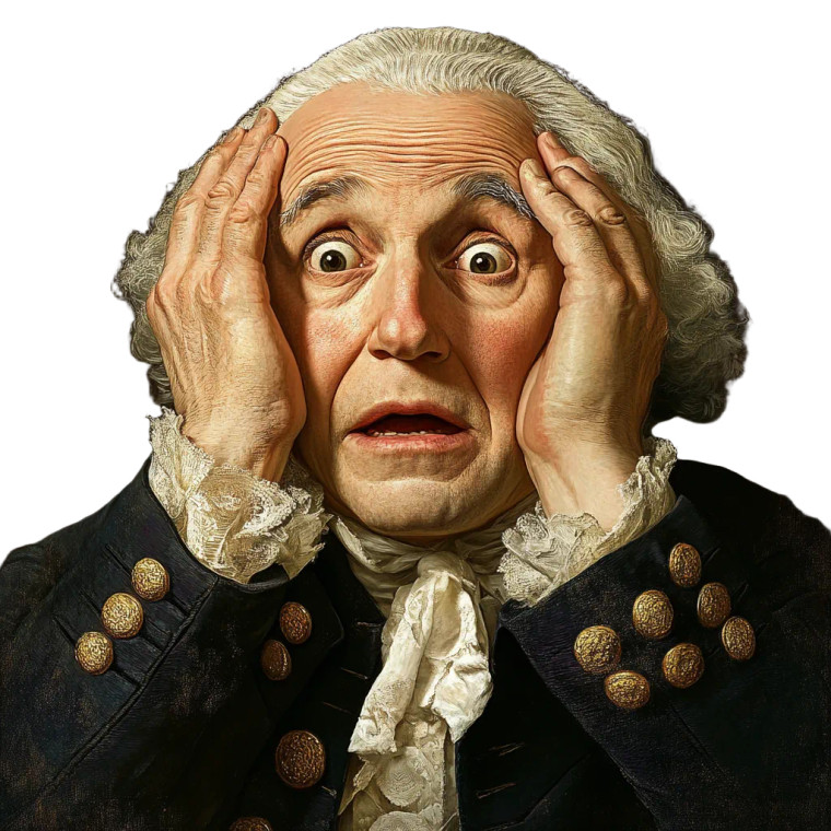 Embarrassed Washington Vinyl Car Decal Sticker – Waterproof & UV-Resistant 8"