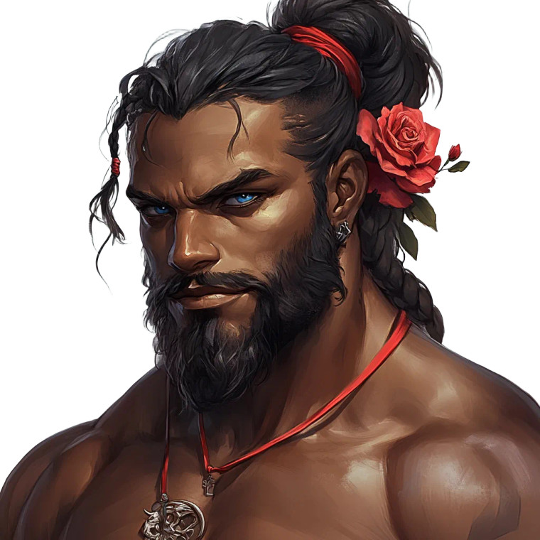 Handsome Pirate Vinyl Car Decal Sticker – Waterproof & UV-Resistant 8"