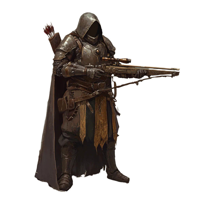 Artificer In Armor Vinyl Car Decal Sticker – Waterproof & UV-Resistant 8"