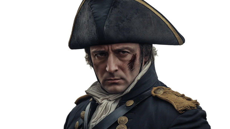 Napoleon At Waterloo Vinyl Car Decal Sticker – Waterproof & UV-Resistant 8"