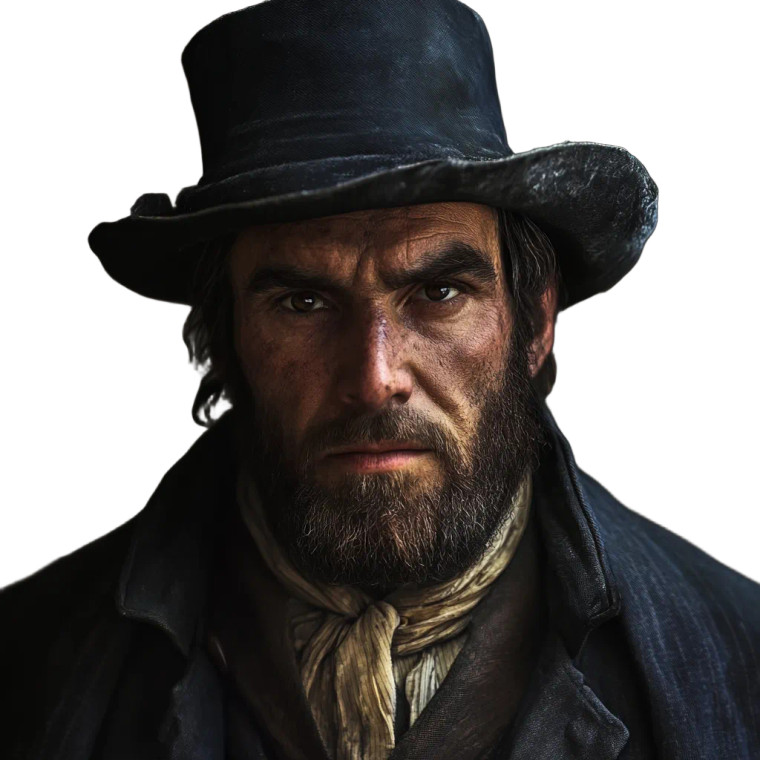 19Th Century Leader Vinyl Car Decal Sticker – Waterproof & UV-Resistant 8"