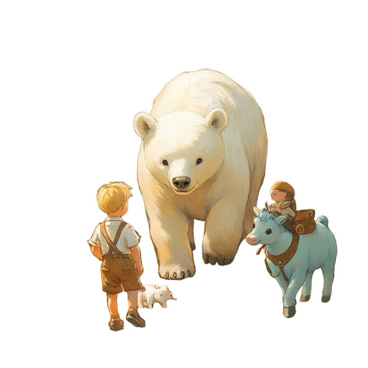 Enchanted Forest Gathering Vinyl Car Decal Sticker – Waterproof & UV-Resistant 8"