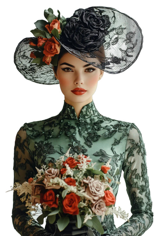 Dali-Inspired Derby Hat Vinyl Car Decal Sticker – Waterproof & UV-Resistant 8"