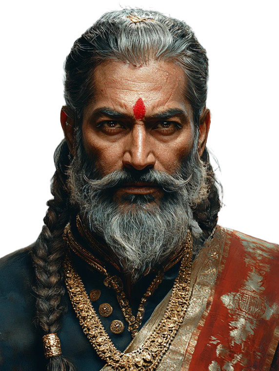 Chola King Kamal Vinyl Car Decal Sticker – Waterproof & UV-Resistant 8"