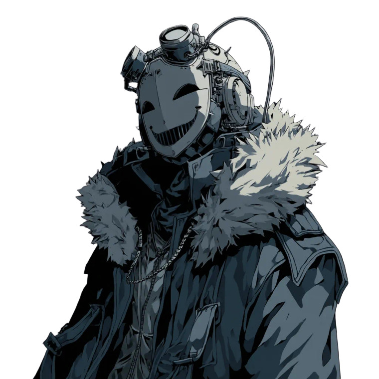 Mechanised Jovial Commander Vinyl Car Decal Sticker – Waterproof & UV-Resistant 8"