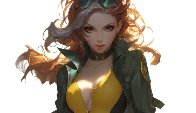 Gorgeous Rogue Vinyl Car Decal Sticker – Waterproof & UV-Resistant 8"