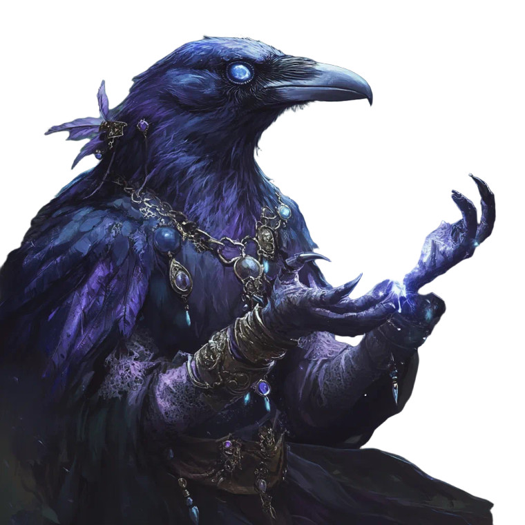 Enchanting Raven Vinyl Car Decal Sticker – Waterproof & UV-Resistant 8"