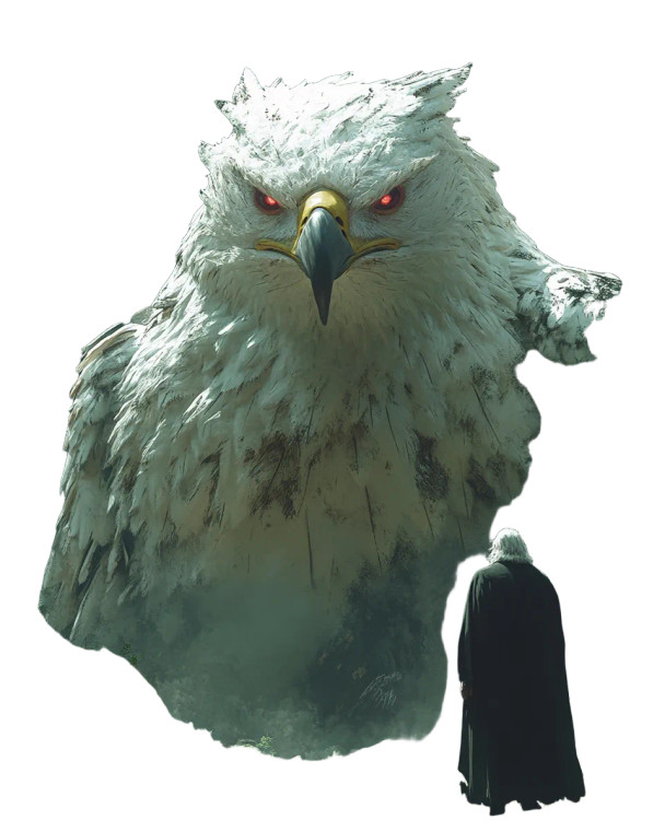 White Eagle Guardian Vinyl Car Decal Sticker – Waterproof & UV-Resistant 8"