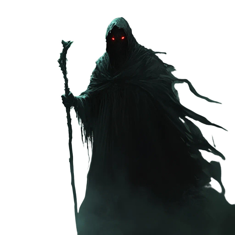 Mysterious Dark Figure V2 Vinyl Car Decal Sticker – Waterproof & UV-Resistant 8"