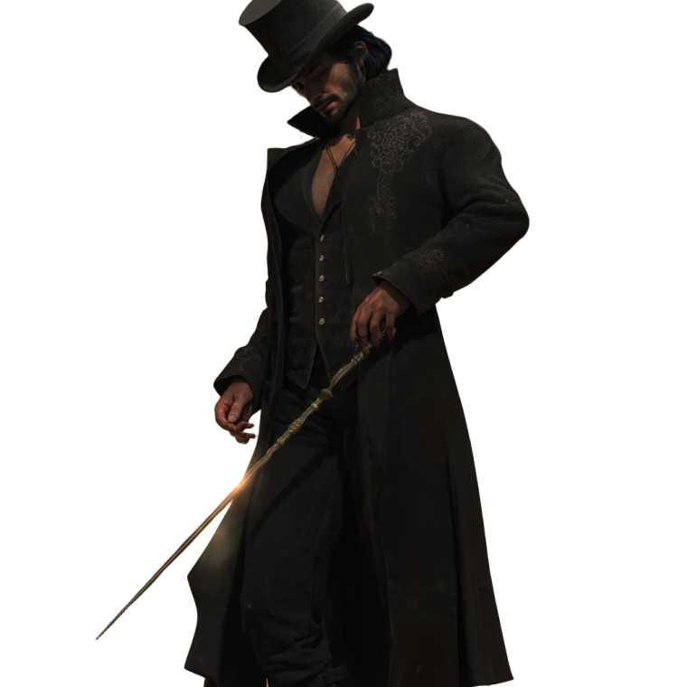 Gothic Fantasy Rogue Vinyl Car Decal Sticker – Waterproof & UV-Resistant 8"