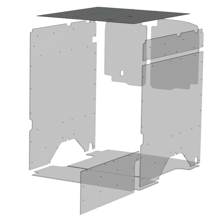 Upgrade Your Van with DuraTherm Ceiling Liner | Fits Various 2020-2023 Ford Transit Models | Enhance Sound Deadening & Temperature Control